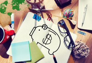 Piggy Bank Saving Money Economize Profit Concept