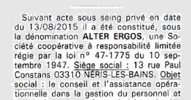 Alter ergos fête ses 10 ans !